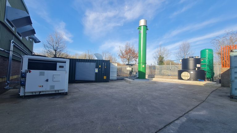 PHE Demonstration plant outside